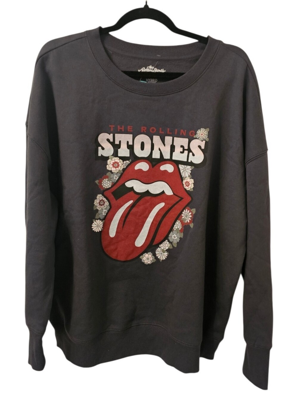 Multi-Coloured Hybrid Apparel Women's The Rolling Stones Sweatshirt